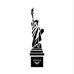 Camiseta Feminina Gola V Cellos New York Premium na internet