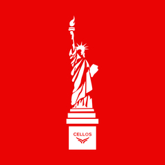 Imagem do Camiseta Feminina Gola V Cellos New York Premium