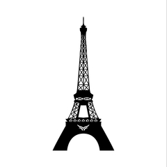 Imagem do Camiseta Feminina Gola V Cellos Eifel Tower Premium