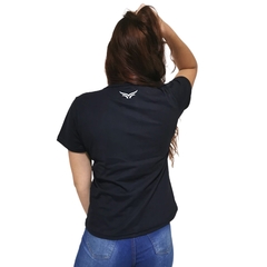 Camiseta Feminina Gola V Cellos Hexagonal Premium - loja online