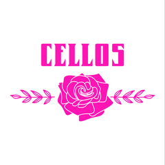 Camiseta Feminina Gola V Cellos Sigle Rose Premium na internet