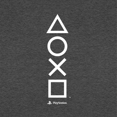 Camiseta Playstation Classic Symbols Elevation
