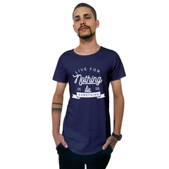 Camiseta Longline Ukkan Dei For Something - QESTILOS - Todos os estilos em um só lugar