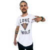 Camiseta Longline Ukkan Lone Wolf