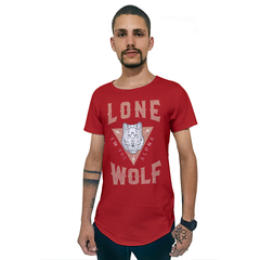 Camiseta Longline Ukkan Lone Wolf - QESTILOS - Todos os estilos em um só lugar