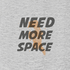 Camiseta Longline Ukkan Space na internet