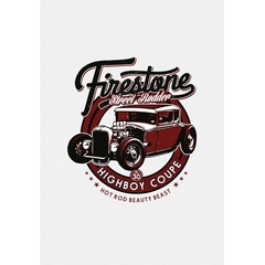 Camiseta Ukkan Firestone - QESTILOS - Todos os estilos em um só lugar