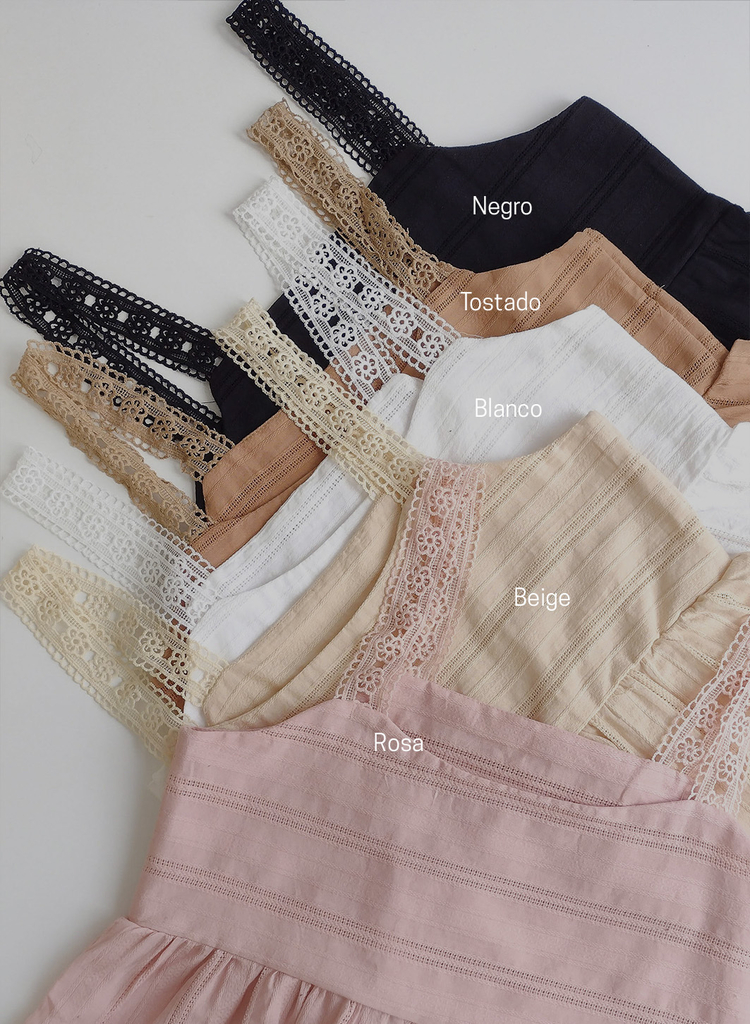 Blusa con puntilla best sale