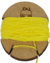 Fio Encerado Polyester Amarelo