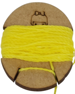 Fio Encerado Polyester Amarelo