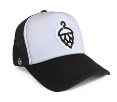 Caja Nabirreña - Gorra Trucker Negra y Blanca - Look And Beer