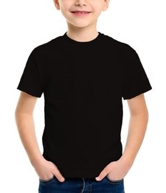 Remeras lisas algodón mercerizado Niño - tienda online