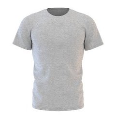 Remeras lisas para sublimar manga corta Hombre Texal