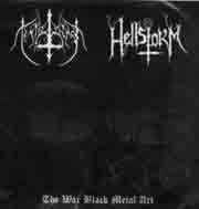 Temple Of Chaos/Hellstorm (BRA) - The War Black Metal Art