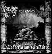 Desecration Rituals Split 3 hordes Widmo/Freezing Blood (POL) - The Sons Of Perdition (GER
