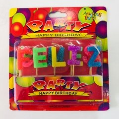 Velas FELIZ CUMPLEAÑOS