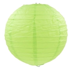 Lámpara China Verde Manzana 20cms xunidad