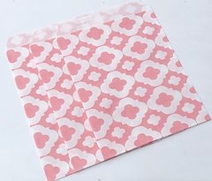 Bolsas de Papel Rosado con Arabescos xunidad