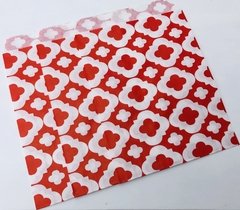 Bolsas de Papel Rojo con Arabescos xunidad