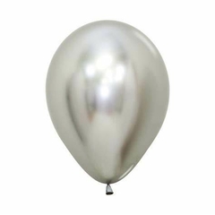 Globo R9 Reflex Plata Sempertex x6 - comprar online