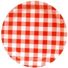 Plato de Papel Picnic Pequeño x8 Unidades - comprar online