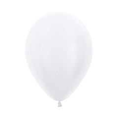 Globo R9 Satín Perla Sempertex x6