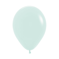 Globo R9 Pastel Mate Verde Sempertex x6