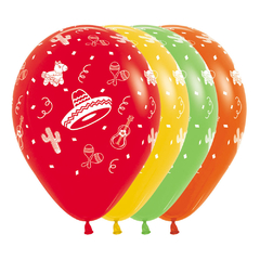 Globo R12 Mexicano Infinity Sempertex x6