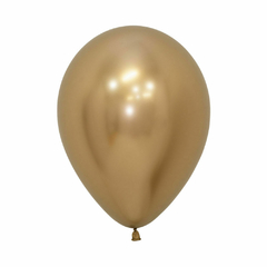 Globo R5 Reflex Dorado Sempertex x6