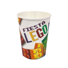 Vaso de Papel Lego x8 unidades