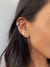 Piercing Zirconias Ovais - Banho Ouro 18k - comprar online