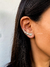 Brinco Ear Cuff Coração - Banho Prata - comprar online