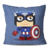 Capa de almofada de super heróis infantil - Unidade - loja online