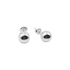 P1286 - Aros Bola 8 mm, Plata 925