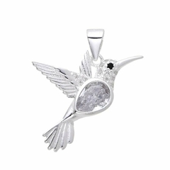 P1347 - Dije Colibri con cubics, Plata 925