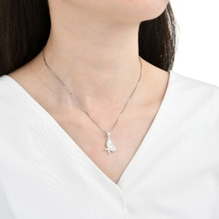 P1344 - Dije Mariposa con Nacar y cubics, Plata 925 - comprar online