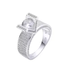 P1181 - Anillo con cubics, Plata 925