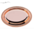 Bandeja Rose Gold Redondo 17 cm de Metal Para centro de mesa - Stooz Interiores