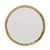 KIT 4 PRATOS DE RASOS JANTAR DUBAI BRANCO DOURADO WOLLF 25CM - loja online