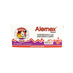 Alernex Antihistamínico x 30 Tabletas
