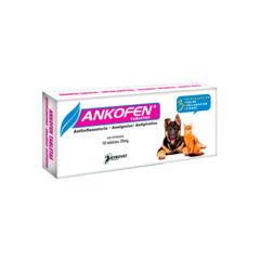 Ankofen 20 mg Antiinflamatorio x 10 Tabletas