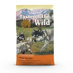 Taste of The Wild Prairie Puppy con Venado y Bisonte Asado x 1 Kgs