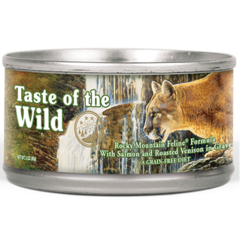 Lata Taste of The Wild Rocky Mountain Feline con Salmón y Venado Asado 5.5 OZ - comprar online