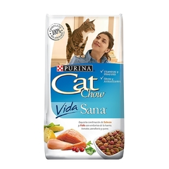Comida para gato Cat Chow Vida Sana Adultos 450 Grs
