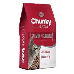 Comida para Gato Adultos Chunky Salmon/Cordero Bolas de Pelo 1.5 Kgs