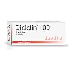 Diciclin 100 Antibiótico x 10 Tabletas