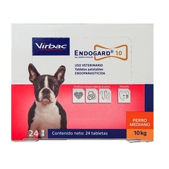 Endogard 10 Antiparasitario Interno para Perros de 5 a 10 Kilos 2 Tabletas