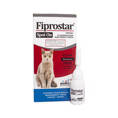 Fiprostar Spot On Ectoparasiticida para Gatos. Pipetas