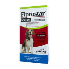 Fiprostar Spot On Ectoparasiticida para Perros de 10 a 20 Kg. Pipetas