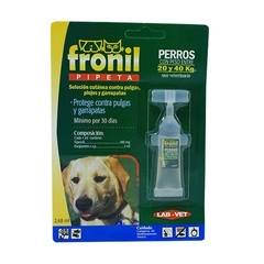 Fronil Perros Entre 20 y 40 Kilos Pipeta 2.68 Ml